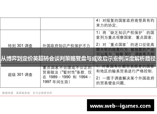 从博弈到定价英超转会谈判策略复盘与成败启示案例深度解析路径 从博弈到定价英超转会谈判策略复盘与成败启示案例深度解析路径